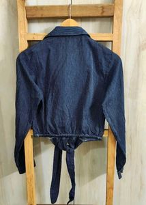 Grey Lining Cotton Top Size-32