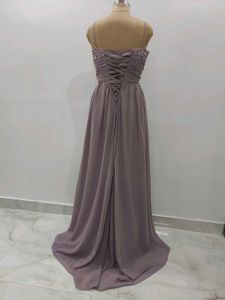 Elegant Mauve Gown