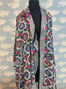 Embroidered Floral Dupatta Shawl