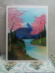 Mount Fuji Japan Original Artwork