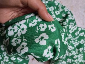 Green Floral Sundress💚