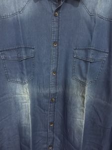 Vintage Denim Western Shirt