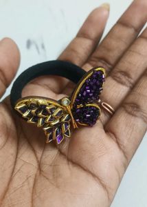 Butterfly Hair Tie and Clip