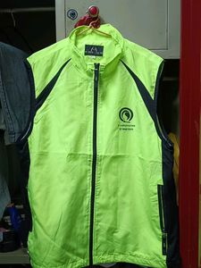 Green Sleeveless Jacket