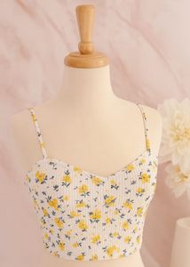 Floral Crop Top