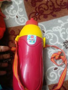 School Bag With Two Lunch Box And Water Bottle