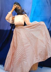 Stylish Off Shoulder Lehanga 🌟