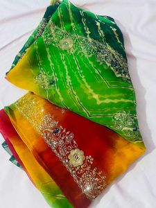 Malti colour saree