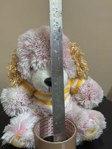 Soft toy Pink Dog