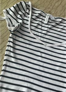 Striped Crop Top
