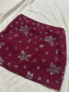 red ruby zara skirt and top ❤️