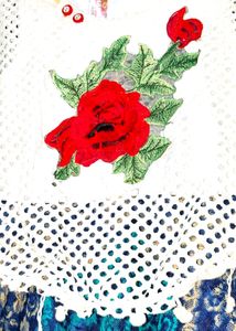 Frock Fancy Unique Double koti attached,