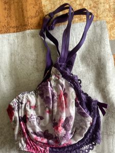 Underwire Floral Bra