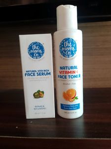 The Mom's Co. FACE TONER & SERUM
