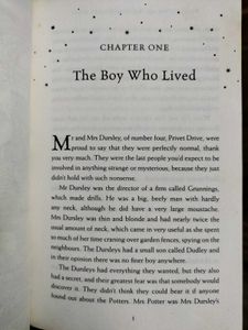 Harry Potter and the Philosopher's stone