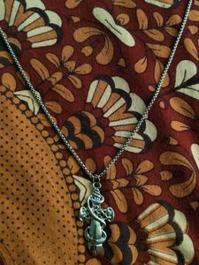Silver Cross Pendant Necklace