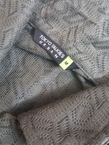 Green Patterned Button-Down Shirt