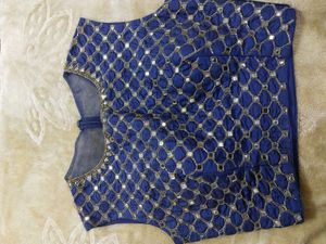 Mirror Work Heavy Blouse