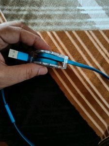 Three In One Charging Retractable Cable