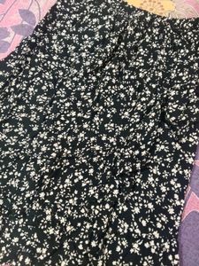 Floral Print Skirt