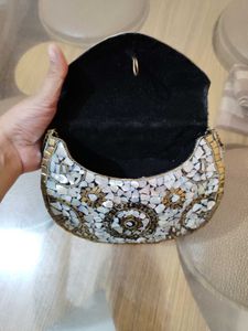 Oxidised Bag In Medium Size