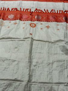 Traditional Indian Sador Mekhela Used