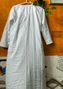 White Cotton Thobe/jhubba