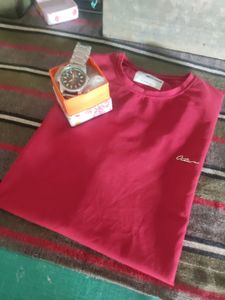 Rolex Watch And Tshirt Combo
