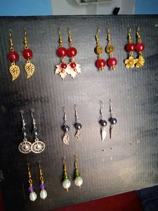 9 Pair Of Earrings