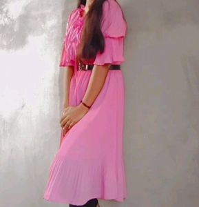 Beautiful Pink Midi