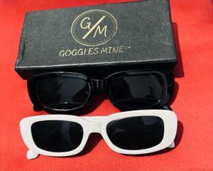 Black And White Googles Pack Of Two