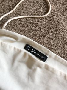 Women White Crop Top