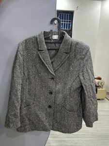 Grey Tweed Blazer