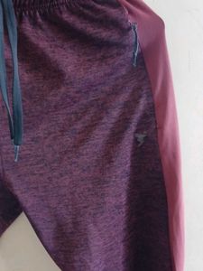 Maroon Track Pants