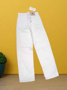 🥰M@78 Size-26 White Wide Leg Jeans