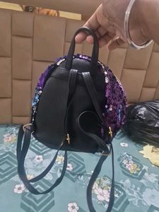 small cute Sequin Mini Backpack