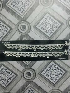 Payal Anklets - Silver