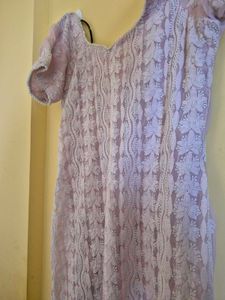 Embroidered Kurta And Pyajama With Duppta