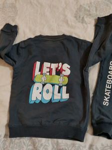 Skateboard Sweatshirt &amp; Jogger Set