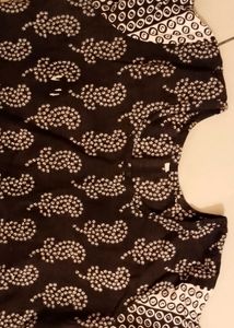 Paisley Print Kurtha