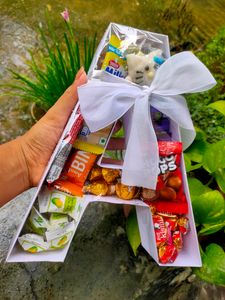 Customized Alphabet Gift Box.Custom Chocolate Box
