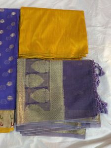 Banarasi Zari Suit Purple 1