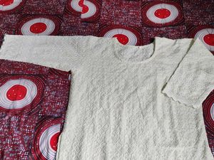Chikankari Light Green Kurti