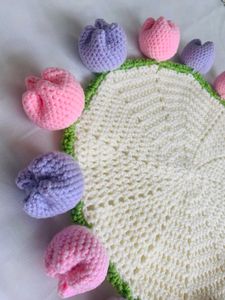 Tulip Crochet Blanket