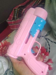 Pink Bubble Gun