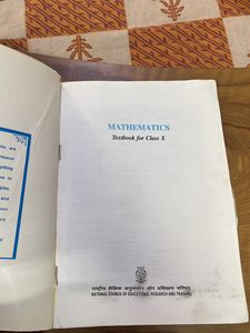 Mathematics Book  Textbook For Class X