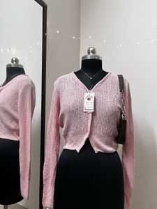 Pink Crochet Top