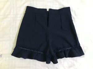 Highwaisted navy Blue Shorts Waist 26-28