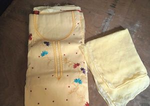 New unstitched salwar suit with dupatta material