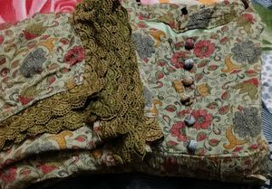 Floral  Emroidery Kurta with duppata set